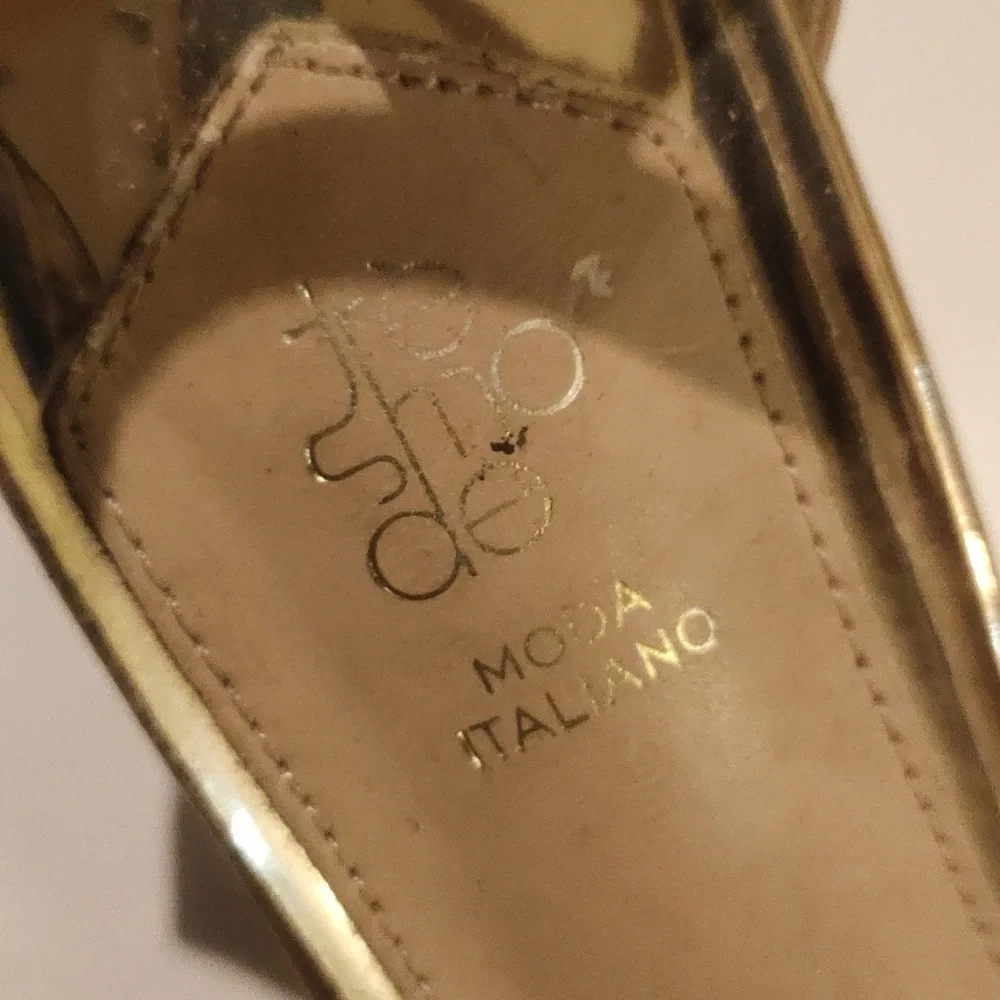 Tresmode Moda italiano rose gold stilettos - Picture 9 of 17
